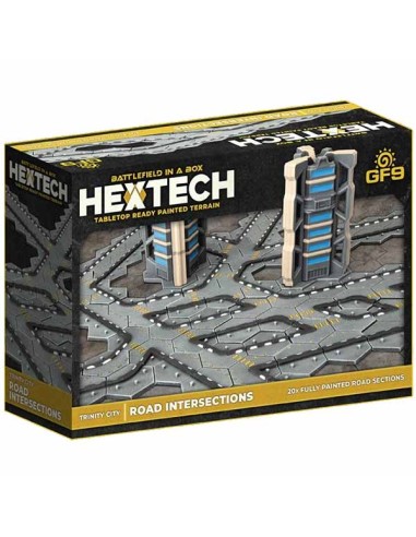 Hextech: Trinity City - HexTech Road Intersections (x20)