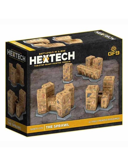 Hextech: Trinity City - The Sprawl (x4)