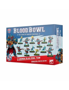 Blood Bowl - Lizardmen Team: Gwaka'moli Crater Gators