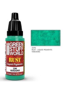 Green Stuff World - Pigmentos Liquidos - Verdigris