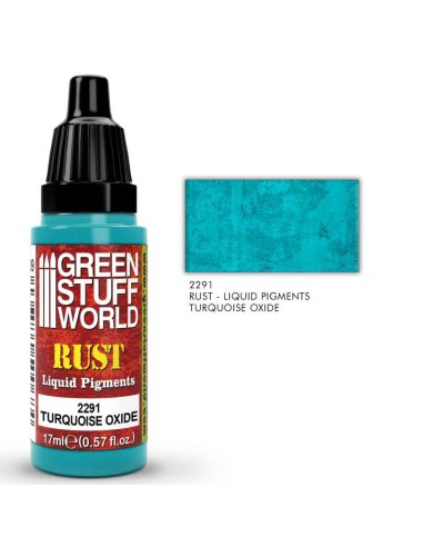 Green Stuff World - Liquid Pigments - Turquoise Oxide