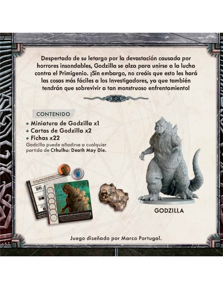 Cthulhu: Death May Die - Godzilla (Spanish)