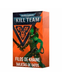 Warhammer 40,000 - Kill Team: Filos de Khaine - Tarjetas de datos