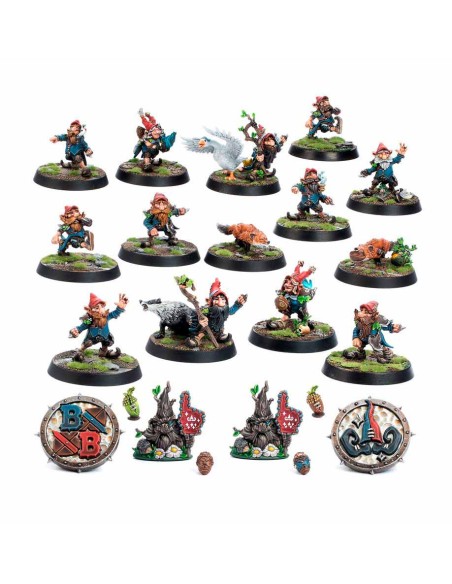 Blood Bowl - Equipo Gnome: The Glimdwarrow Groundhogs