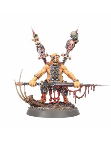 Warhammer Age of Sigmar - Clanes Orruk: Jefe Hobgrot Navajero