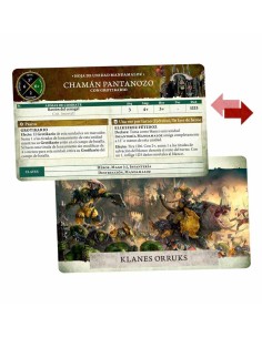 Warhammer Age of Sigmar - Tarjetas de unidad: Clanes Orruk 2