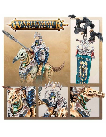 Warhammer Age of Sigmar - Osiarcas Cosechauesos: Kavalos Deathriders