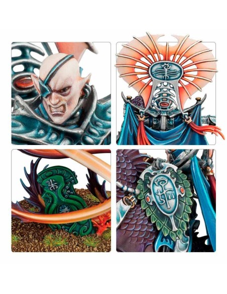 Warhammer Age of Sigmar - Profundos Idoneth: Volturnos, High King of the Deep/Akhelian King