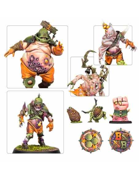 Blood Bowl - Equipo  Nurgle: Nurgle’s Rotters