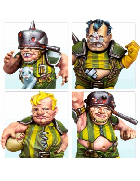 Blood Bowl - Equipo Halflings: Greenfield Grasshuggers