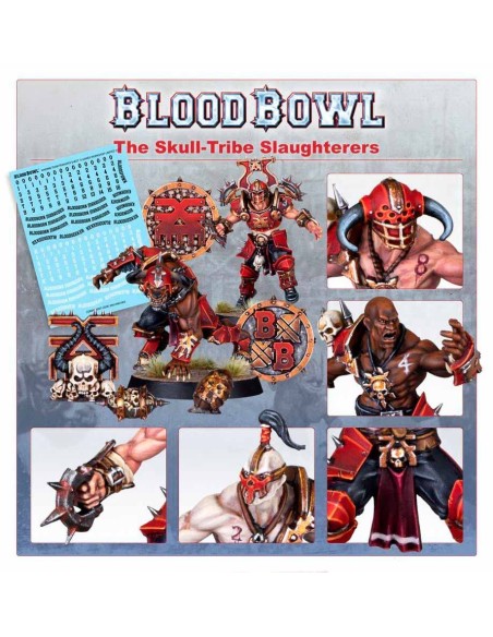 Blood Bowl - Khorne Team: Skull-tribe Slaughterers