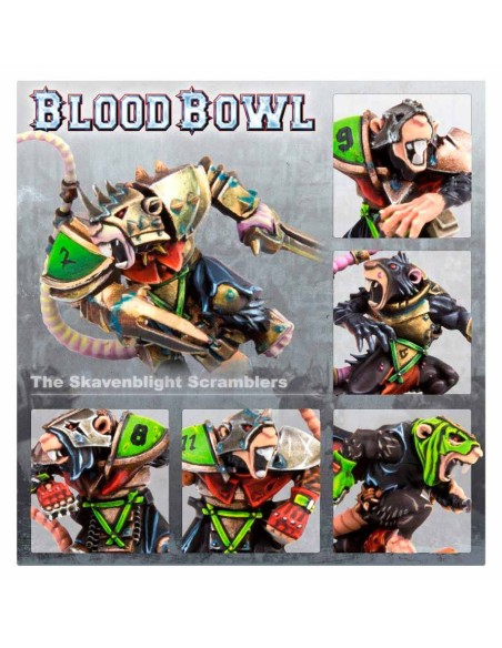 Blood Bowl - Equipo Skaven: Skavenblight Scramblers