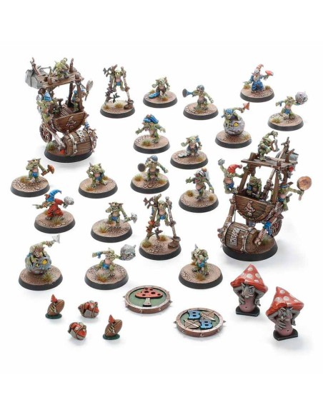 Blood Bowl - Equipo de Snotlings: Crud Creek Nosepickers