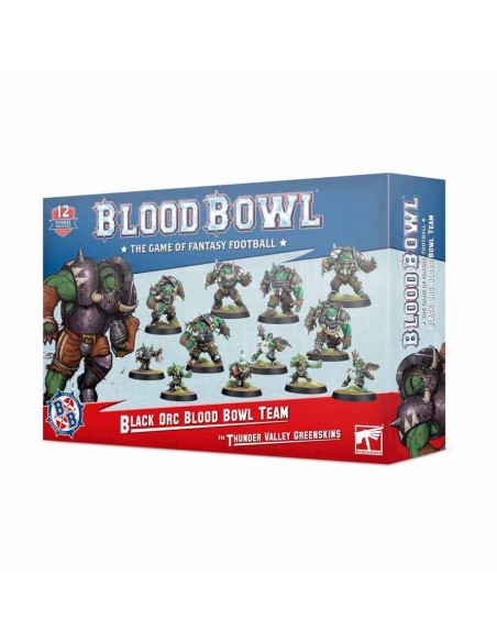 Blood Bowl - Equipo Black Orc: Los Thunder Valley Greenskins