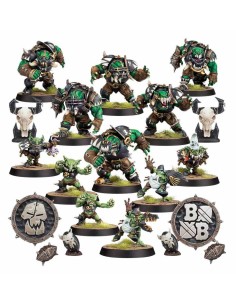 Blood Bowl - Black Orc Team: The Thunder Valley Greenskins 2