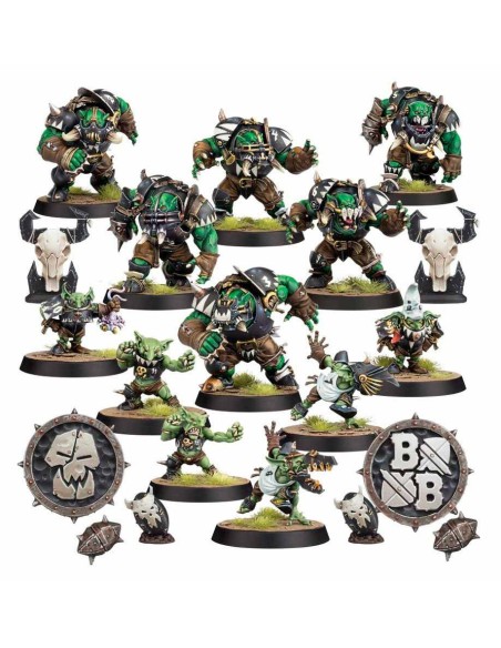 Blood Bowl - Equipo Black Orc: Los Thunder Valley Greenskins