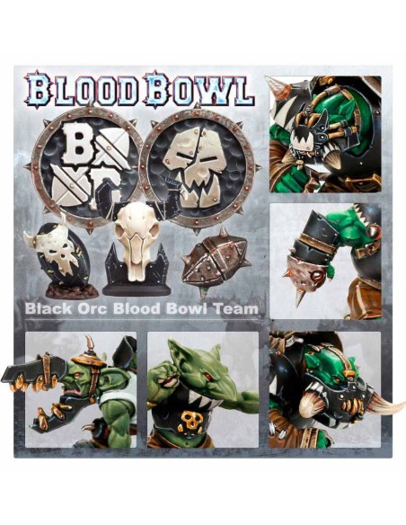 Blood Bowl - Equipo Black Orc: Los Thunder Valley Greenskins