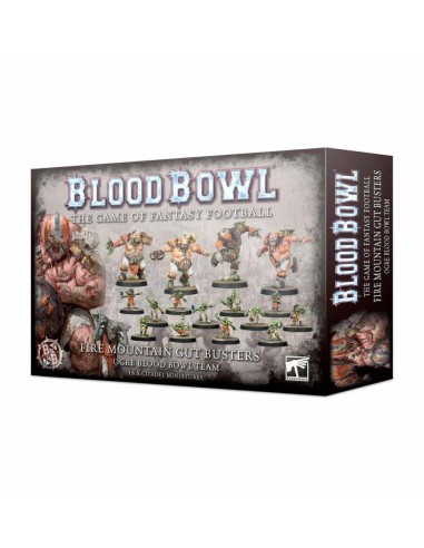 Blood Bowl - Equipo de Ogros: Fire Mountain Gut Busters