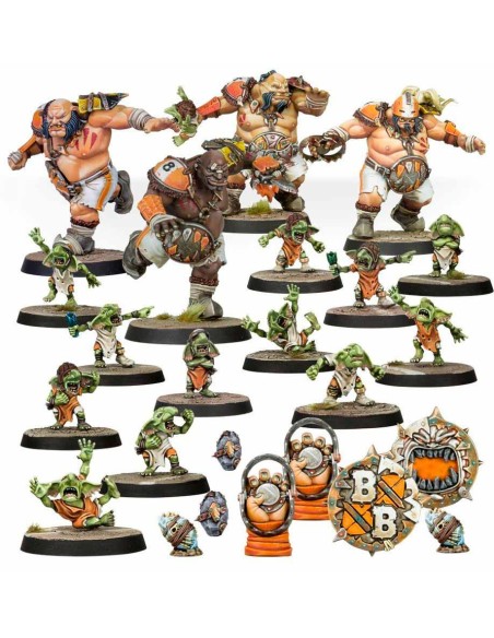 Blood Bowl - Equipo de Ogros: Fire Mountain Gut Busters