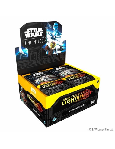 Star Wars: Unlimited - Jump to Lightspeed Caja de sobres (24) (INGLÉS)