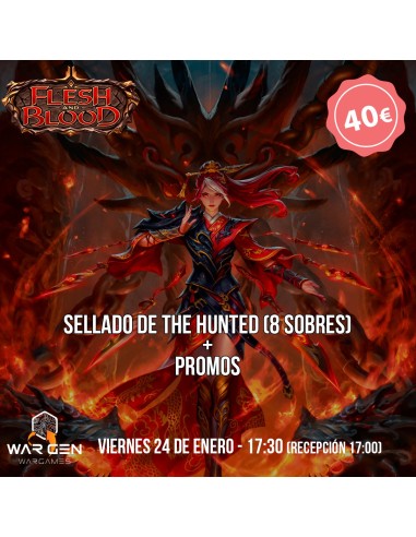 Flesh and Blood Presentación The Hunted - 24 de enero