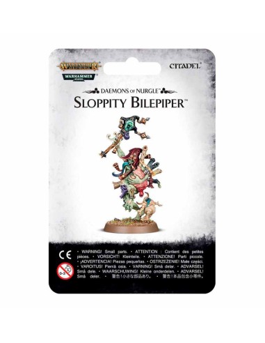 Warhammer Age of Sigmar - Agusanados de Nurgle: Bilisgaitero Chapuzas (Sloppity Bilepiper)