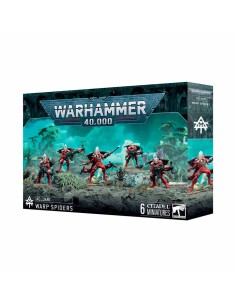 Warhammer 40,000 - Aeldari: Arañas de Disformidad (Warp Spiders)