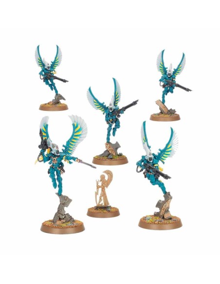 Warhammer 40,000 - Aeldari: Halcones Cazadores (Swooping Hawks)