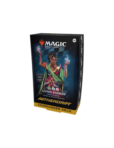 Magic the Gathering: Aetherdrift - Mazo de Commander Energia Viviente