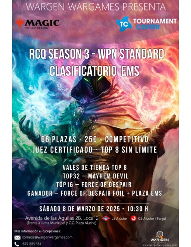 RCQ - WPN Qualifier - Standard - Sábado 8 de marzo