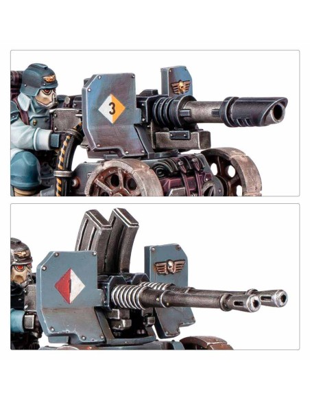 Warhammer 40,000 - Astra Militarum: Escuadra de Armas Pesadas de Krieg