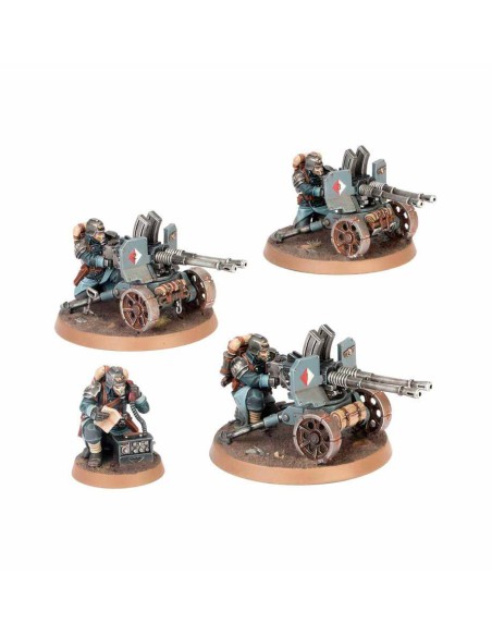 Warhammer 40,000 - Astra Militarum: Escuadra de Armas Pesadas de Krieg