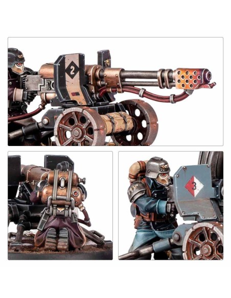 Warhammer 40,000 - Astra Militarum: Escuadra de Armas Pesadas de Krieg