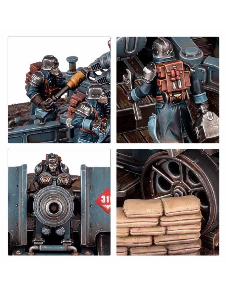 Warhammer 40,000 - Astra Militarum: Artillery Team