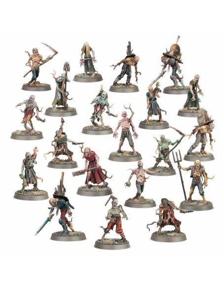 Warhammer Age of Sigmar - Necroseñores Pudrealmas: Deadwalker Zombies