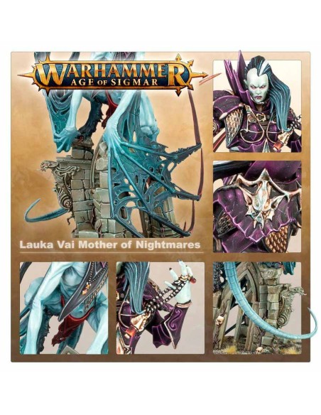 Warhammer Age of Sigmar - Necroseñores Pudrealmas: Lauka Vai, Mother of Nightmares/Vengorian Lord