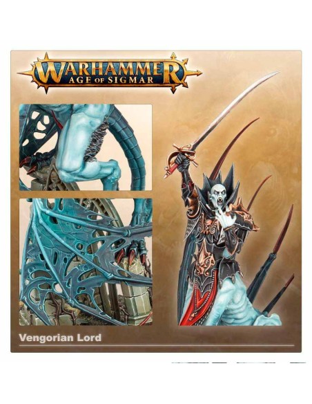 Warhammer Age of Sigmar - Necroseñores Pudrealmas: Lauka Vai, Mother of Nightmares/Vengorian Lord