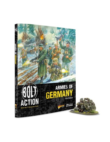 Bolt Action - Armies of Germany: Third Edition, with Josef "Sepp" Allerberger Special Figure (Inglés)