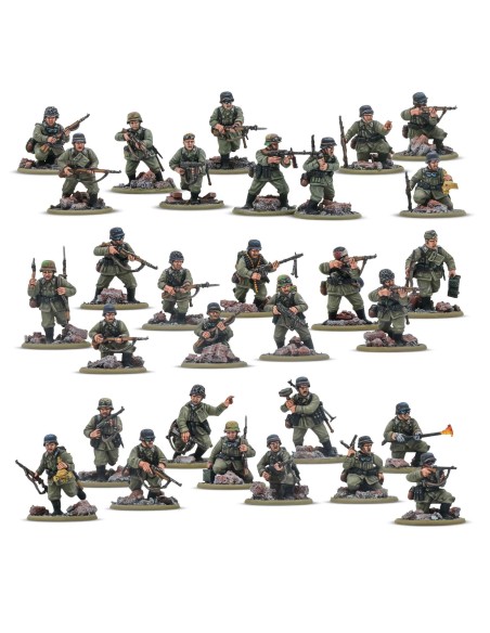 Bolt Action - German Veteran Infantry Platoon