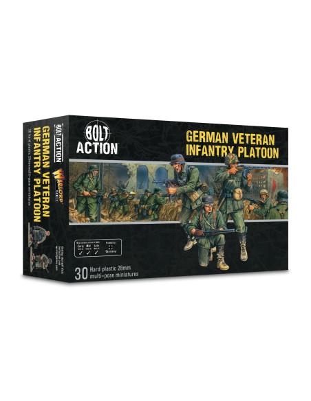 Bolt Action - German Veteran Infantry Platoon