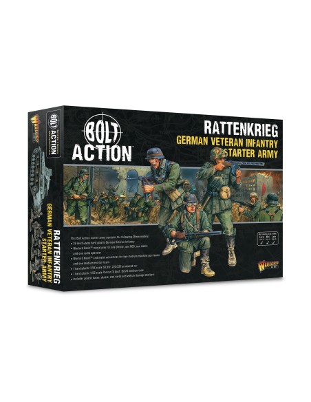 Bolt Action - Rattenkrieg - German Veteran Infantry Starter Army