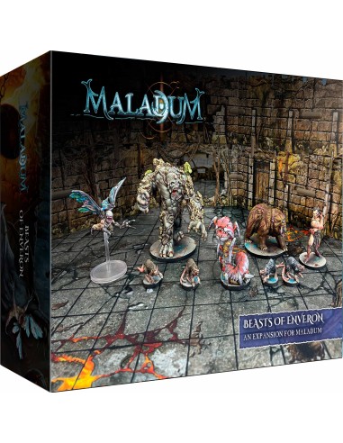 Maladum Beasts of Enveron Expansion - Español