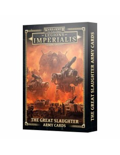 Warhammer: The Horus Heresy - Legions Imperialis: The Great Slaughter Army Cards (INGLÉS)