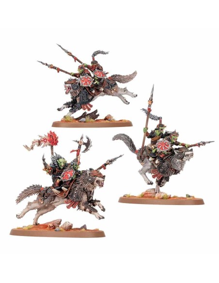 Warhammer Age of Sigmar - Gloomspite Gitz: Snarlpack Cavalry