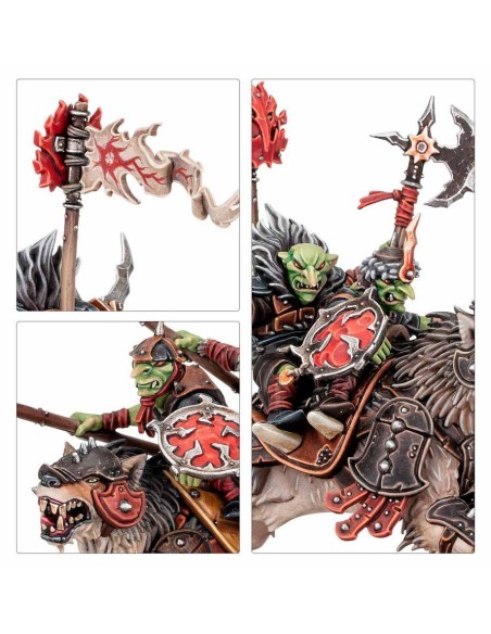 Warhammer Age of Sigmar - Gloomspite Gitz: Snarlpack Cavalry