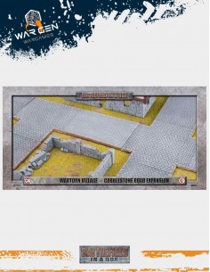 Wartorn Village - Cobblestone Road Expansion (Prepainted)