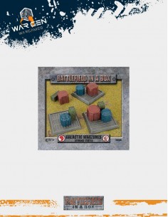 Galactic Warzones - Storage Crates (Prepintado)