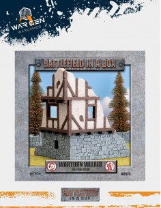 Wartorn Village - Medium Ruin (Prepainted)