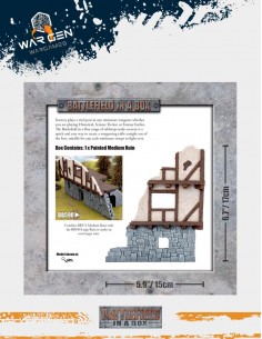 Wartorn Village - Medium Ruin (Prepainted) 2