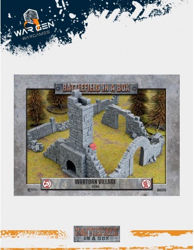 Wartorn Village - Ruins (Prepainted)